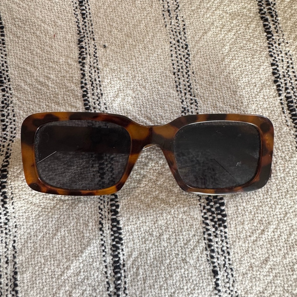 ASOS square tortoiseshell sunglasses